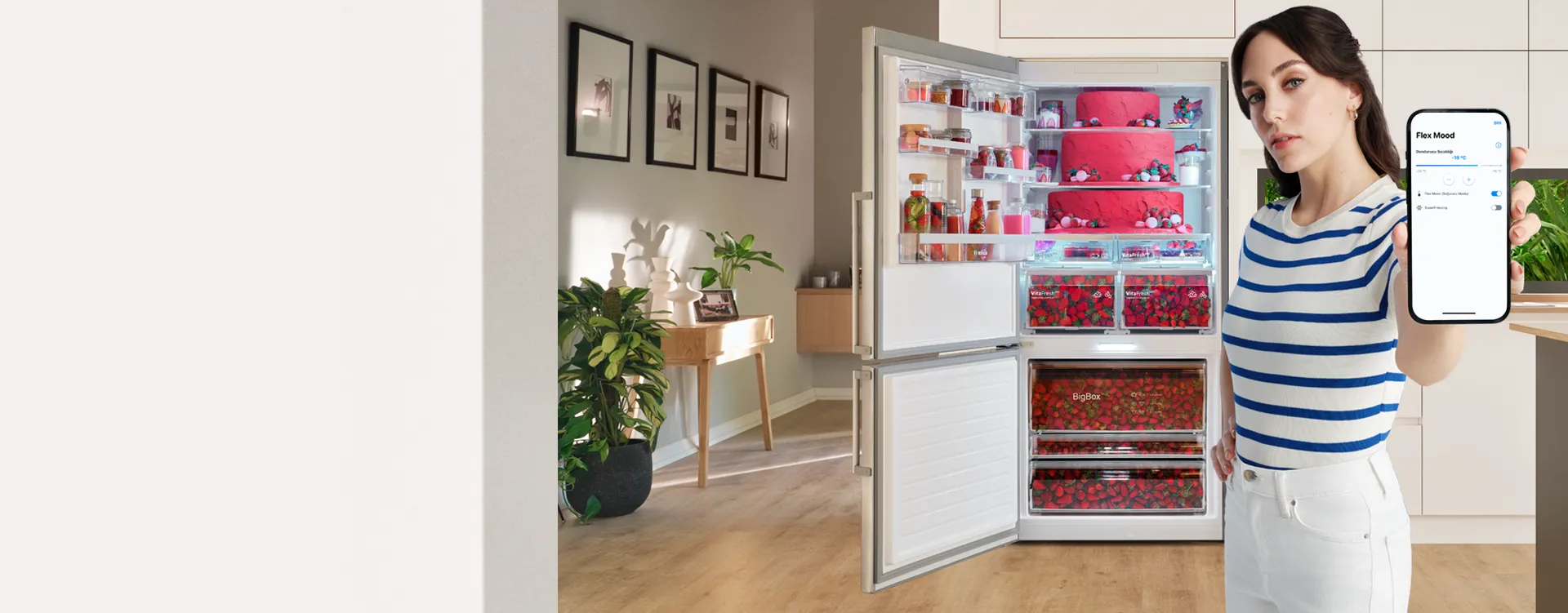 Bosch buzdolabı kampanya görseli