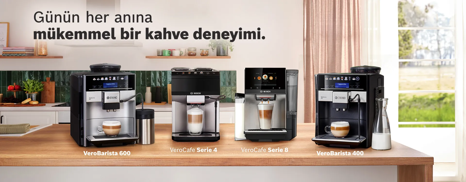 Bosch kahve makinesi kampanya görseli