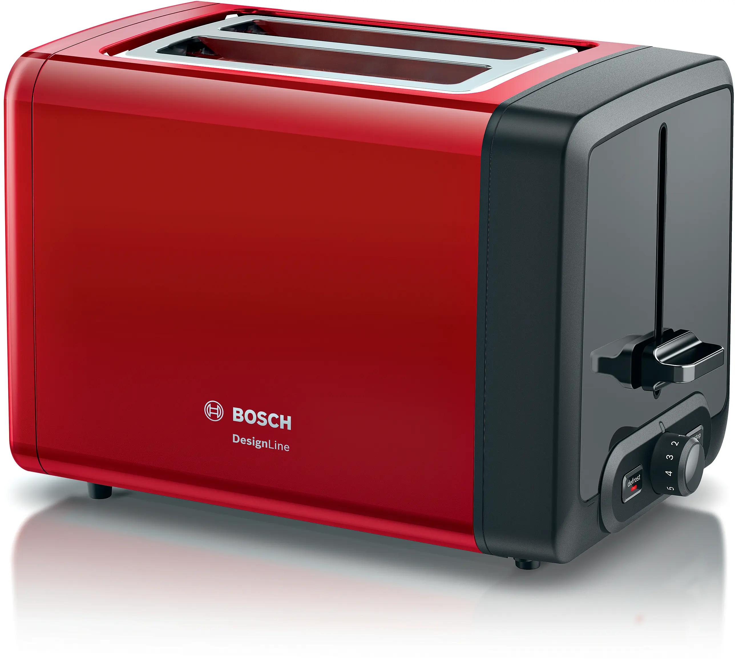 TAT4P424 Ekmek Kızartma Makinesi DesignLine Kırmızı - Gorsel 1