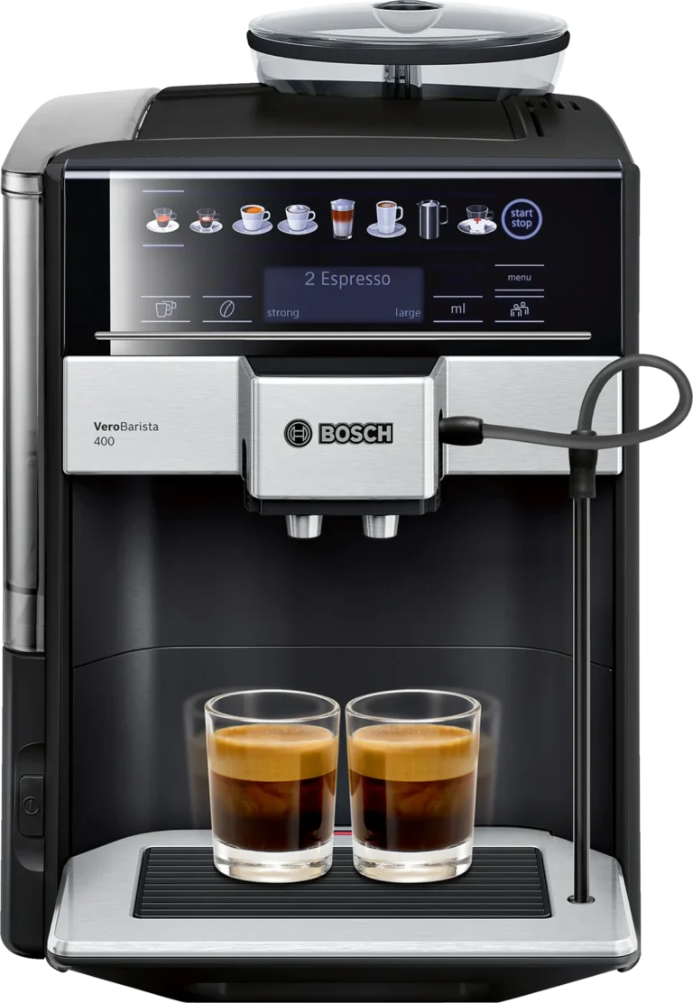 Tam Otomatik Kahve Makinesi Vero Barista 400 Metalik Safir Siyahı, Çıkarılabilir su Tankı